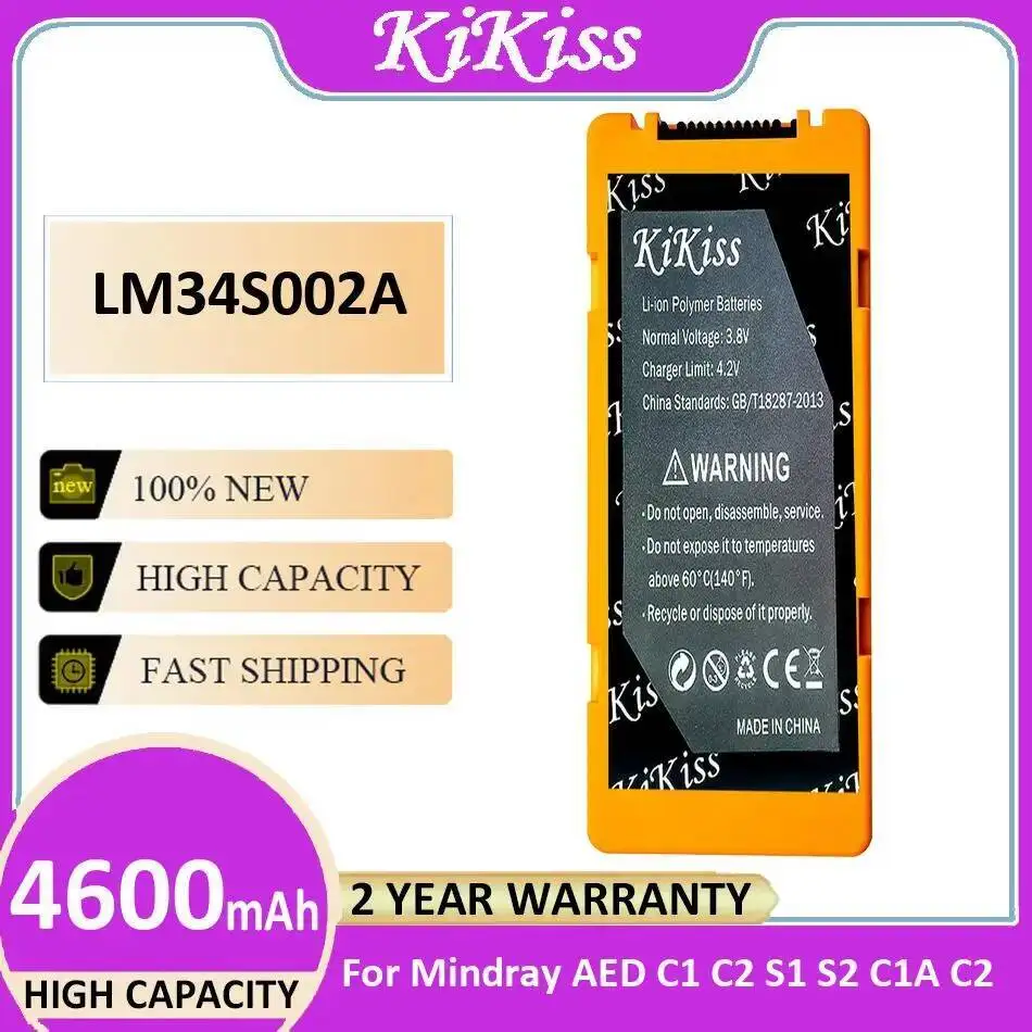 

Good Low-Temperature Performance Defibrillator Battery LM34S002A For Mindray Aed C1 C2 S1 S2 C1A High 4600Mah