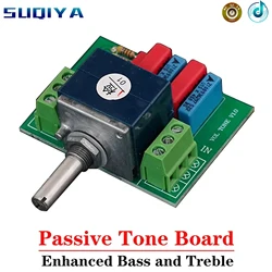 Passive Preamplifier Tone Board ALPS16 ALPS27 Optimize Treble and Bass Enhance Stereoscopic Sound Diy Kit for Amplifier Audio