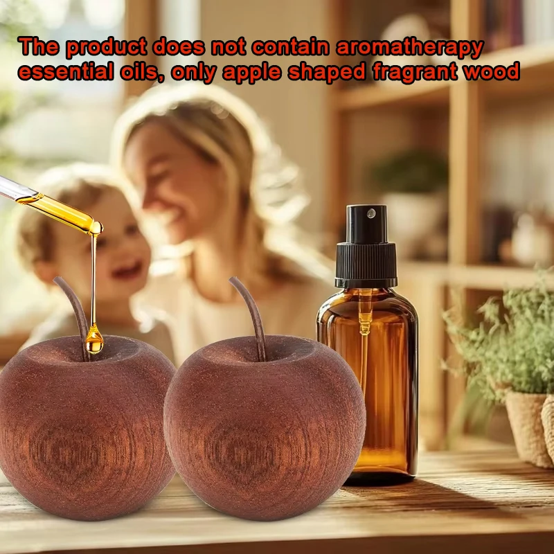 Natürlicher Holz-Aromadiffusor für Wohnzimmer, Aromatherapie, Raumduft, langanhaltender Duft, ätherisches Öl, Weihnachtsgeschenke – Detail 4