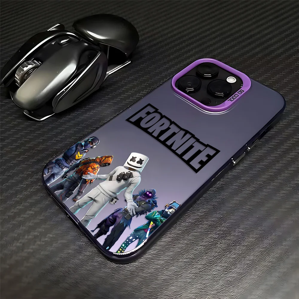 Cool Game F-Fortnites Hot Phone Case for Xiaomi Redmi Note 7 8 9 9S 10 11 12 13 14 15 Pro Plus 4G 5G Anti Fall Matte Back Cover - view 4
