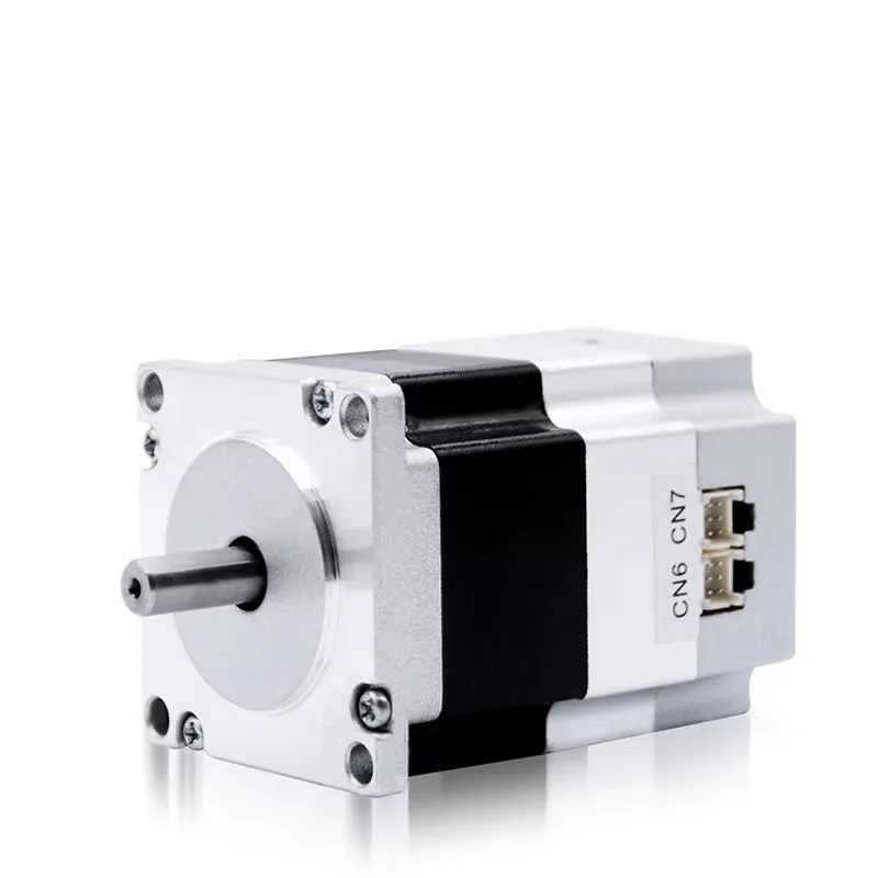 Siheng Motor Factory CE Quality 80mm 750W 3000rpm 2.4Nm 48VDC Integrated DC Servo Motor Driver Canopen Flange Mount IE3