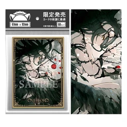 67 × 92Mm 60 Stuks Laser Art Anime Kaart Mouwen Top Laden Bord Spel Overlord Buitenste Kaart Beschermer Voor Tcg/Ptcg/Pkm