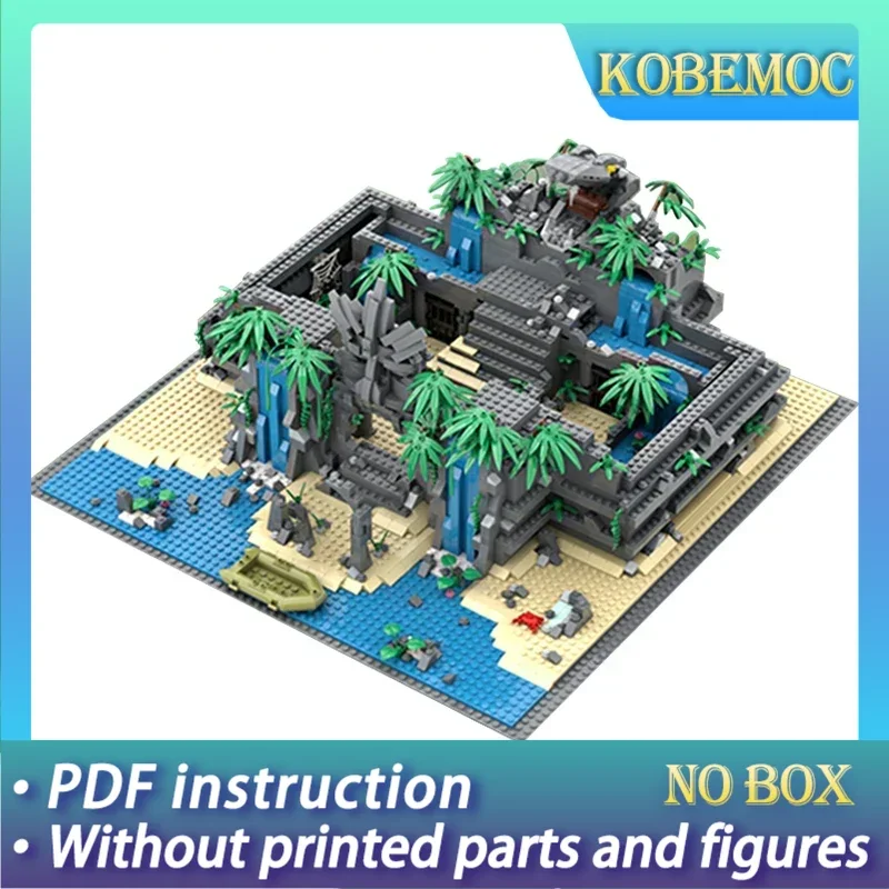 

Популярная игровая модель Moc, строительные кирпичи, побег, технология «Потерянный храм», модульные блоки, подарки, рождественские игрушки, наборы «сделай сам», сборка