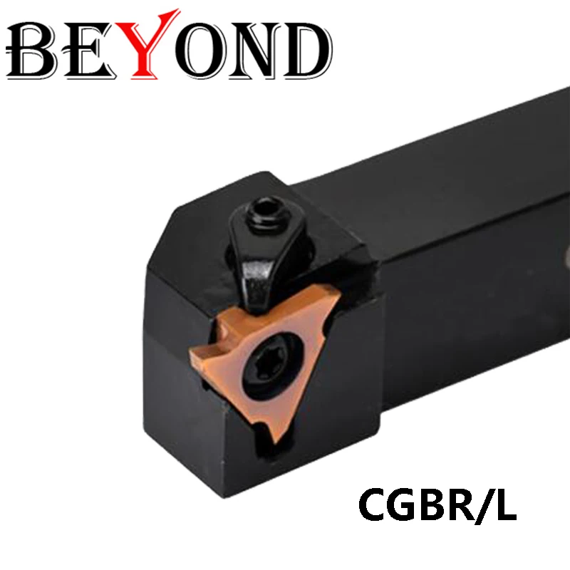 BEYOND CGBR CGBL CGBR1616H43 CGBR2020K43 CGBR2525M43 CGBR2020K32 CGBR1212H16 External Grooving Tool Holder Carbide Lathe Boring