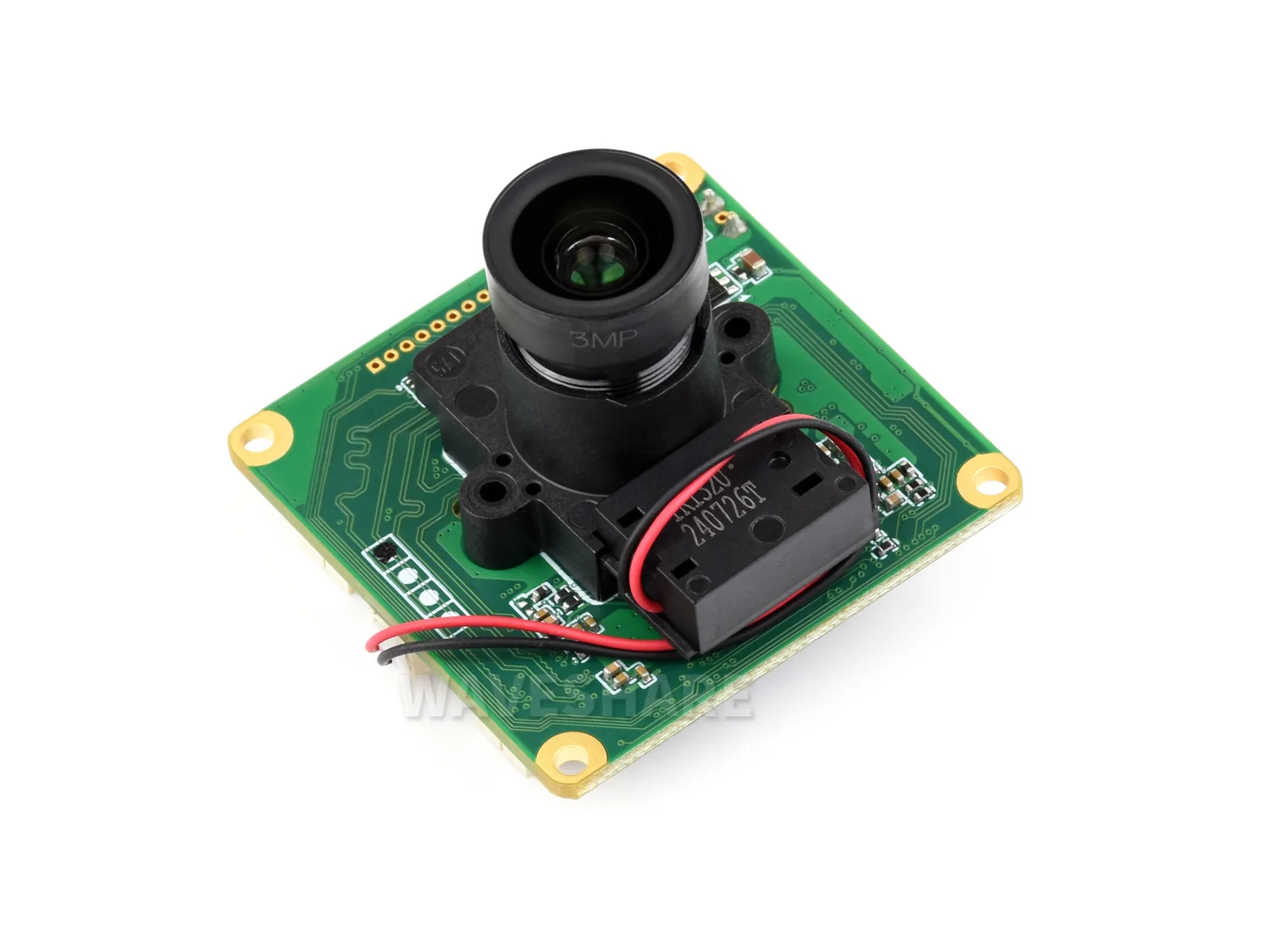 IMX462 2MP IR-CUT Camera, Starlight Camera Sensor, Onboard ISP, Fixed-Focus, Options For 127.9 / 100.0 FOV