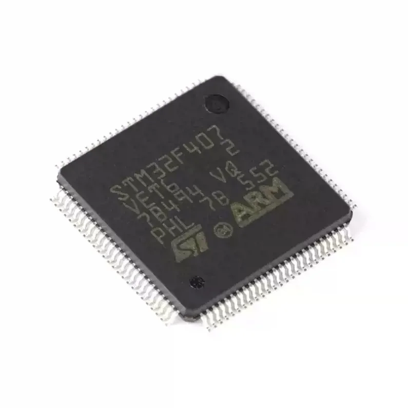 (1piece) 100% New STM32F407VET6 STM32F407VGT6 STM32F407 VET6 STM32F407 VGT6 QFP-100