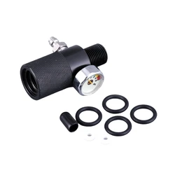 Pressure Tester Air Cylinder Adapter Extended Valve Adaptor For Tank With M18x1.5 Thread