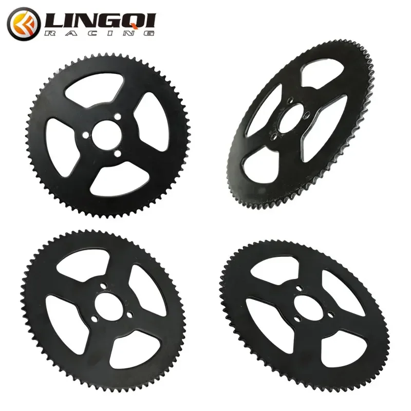 Motorcycle Driving Chain 26mm 25H Front Rear Sprocket 62T 64T 66T 68T 72T 74T 76T 78T Tooth Chains Plate For Electric ATV