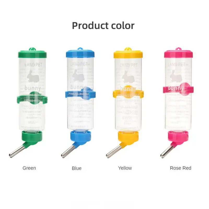 Plastic Water Bottle Dispenser Safe And Practical Durable Convenient Pet Supplies Drinking Fountain Can Be Hung Easy To Use