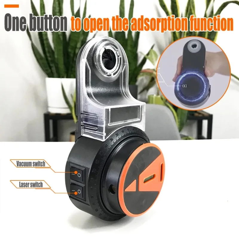

Новый пылесборник для электрического сверления 360°. ° лазерный горизонтальный пылесос, настенный пылесборник, маленькая чистка