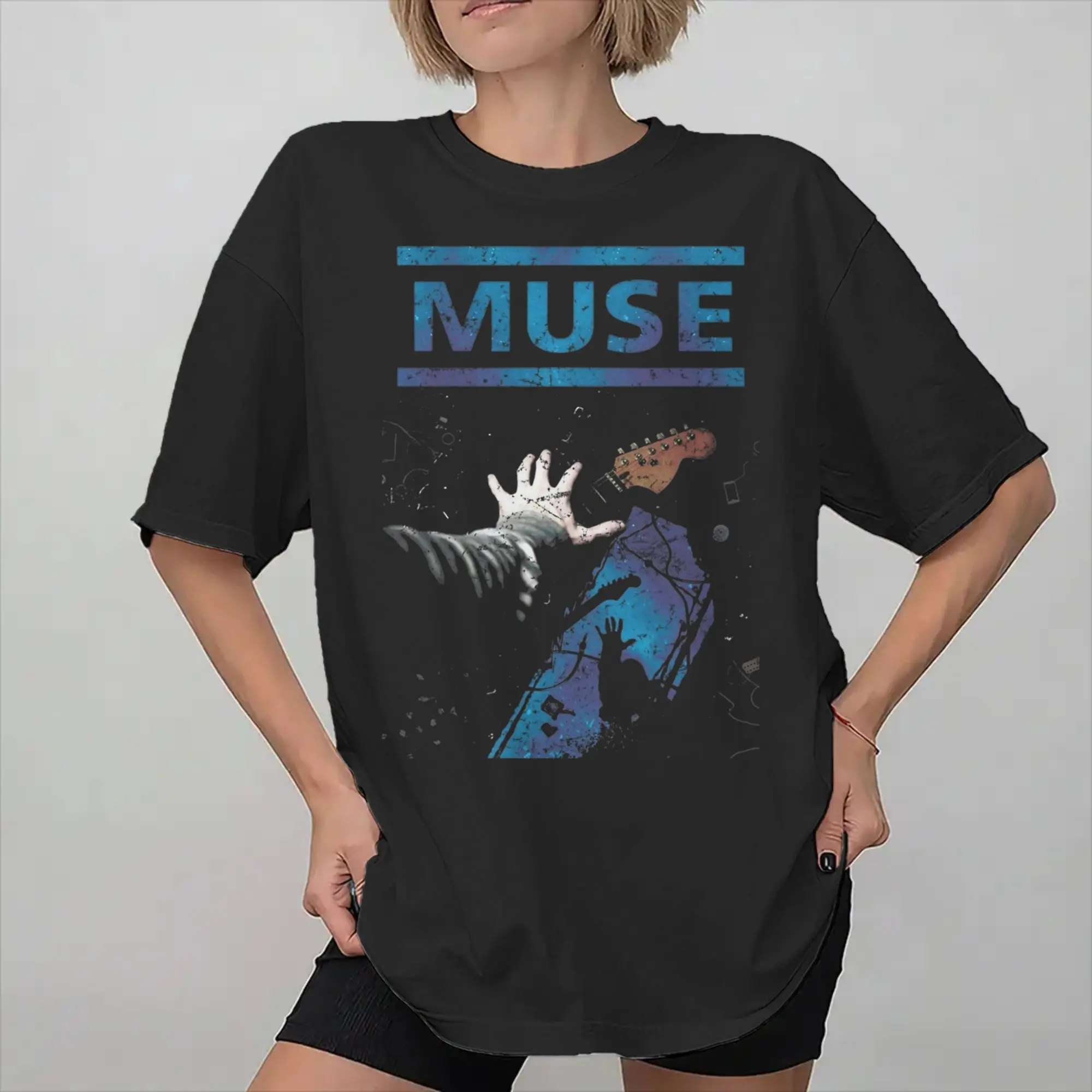MUSE The Wow! Signal Europa Tour 2026  Print T Shirts for Men Women  Cotton  Tee Shirt Clothing