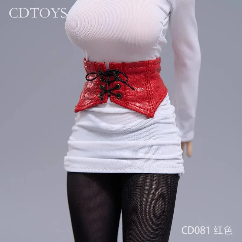 Cdtoys 1/6 escala cd081 brinquedos retro cintura capa cintura e outerwear cinto modelo para 12 ''figuras de ação corpo boneca