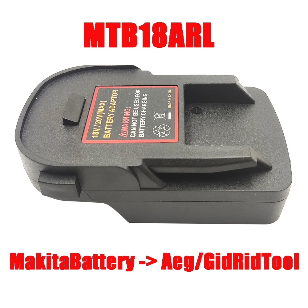 Adapter Konverter BSB18ARL DWB18ARL GW18ARL MTB18ARL Für Makita Für DeWalt Für Bosch Für Milwaukee Worx Batterie Für AEG Werkzeug