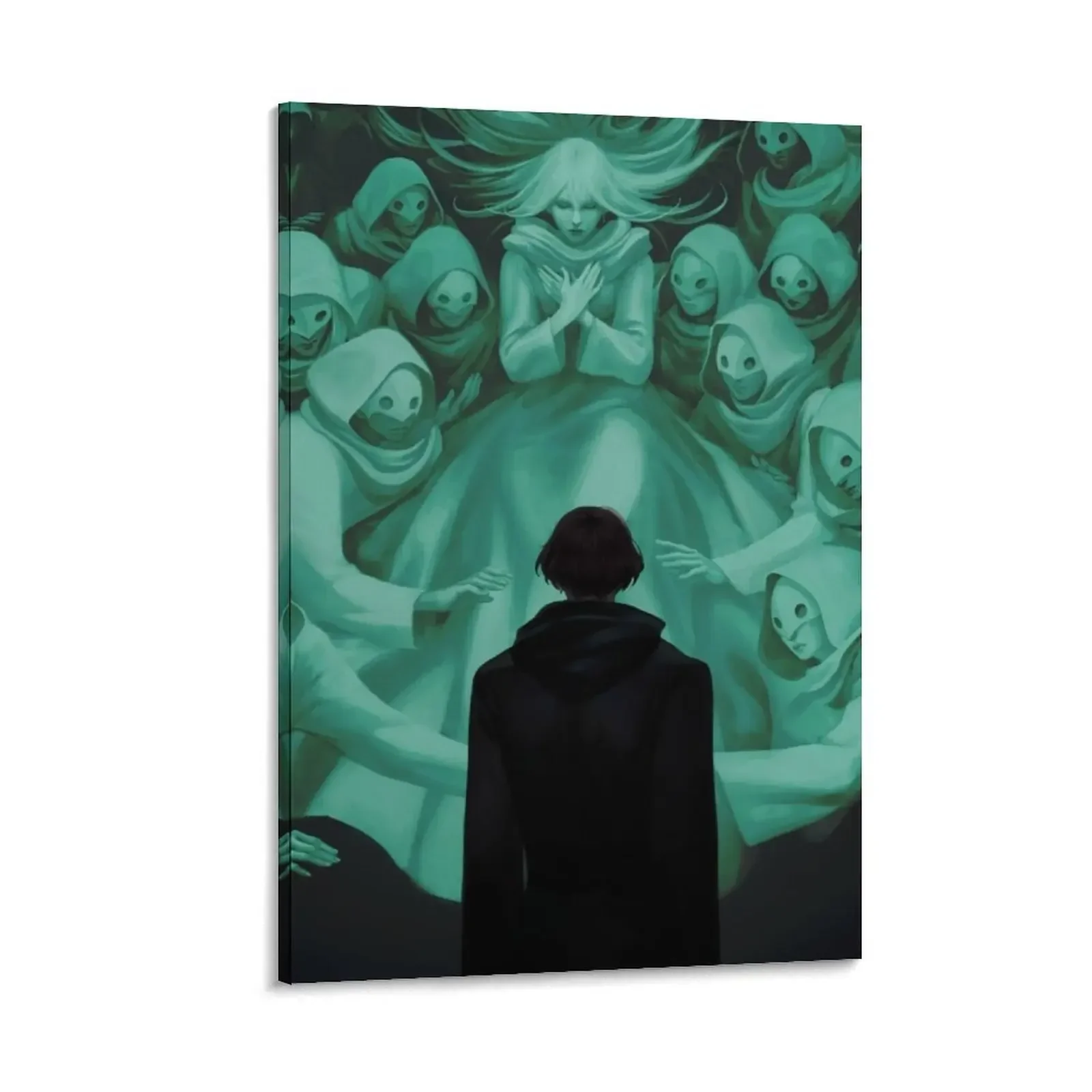 

Haunted Canvas Painting Decoration posters anime decor fashion wall paintings