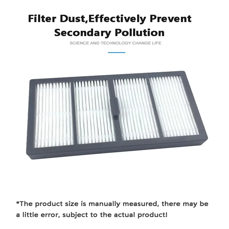 ABBK-piezas de repuesto, cepillo lateral, filtro Hepa, bolsa de polvo para Irobot Roomba S9 S9 + S9 Plus 9150 9550, accesorios para el hogar