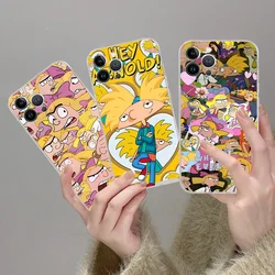 Hey Arnold Helga Cute Phone Case Silicone Soft for iphone 15 14 13 12 11 Pro Mini XS MAX 8 7 6 Plus X XS XR Cover