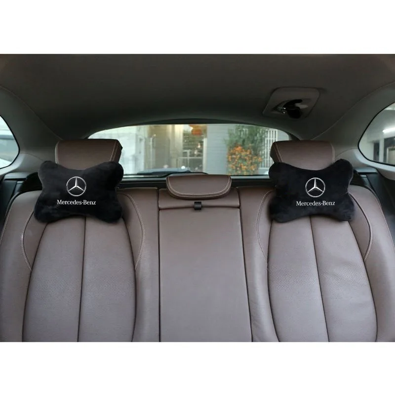 

Car Headrest Neck Pillow Head And Neck Support for Mercedes Benz W205 C300 W203 W206 W108 W124 W126 W140 W168 W169 W176 GLC GLA