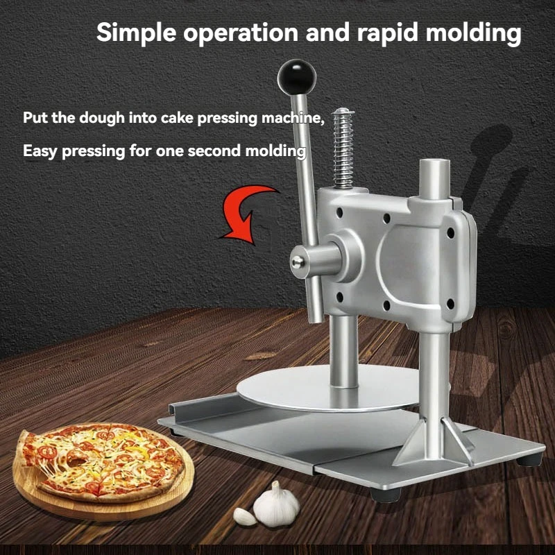 Portable Manual Dough Press Machine Handheld Dough Flatten Tool For Homemade Hand Grab Pancake Scallion Pancake Pizza Crust