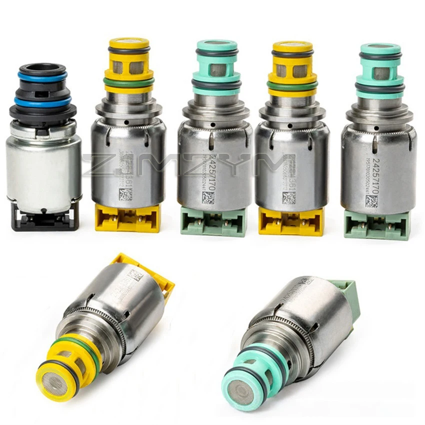 7PCS/Set 6T40E 6T45E 6T30E Auto Transmission Solenoids Kit For Chevrolet 6AT 2nd generation For Buick Regal LaCrosse