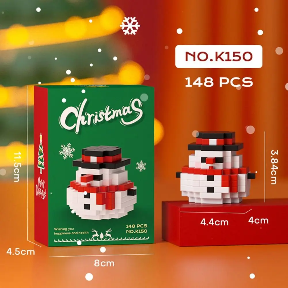 Christmas Trees Christmas Building Block Toys Santa Claus New Year Blocks Puzzle Toys Elk Children's Gifts