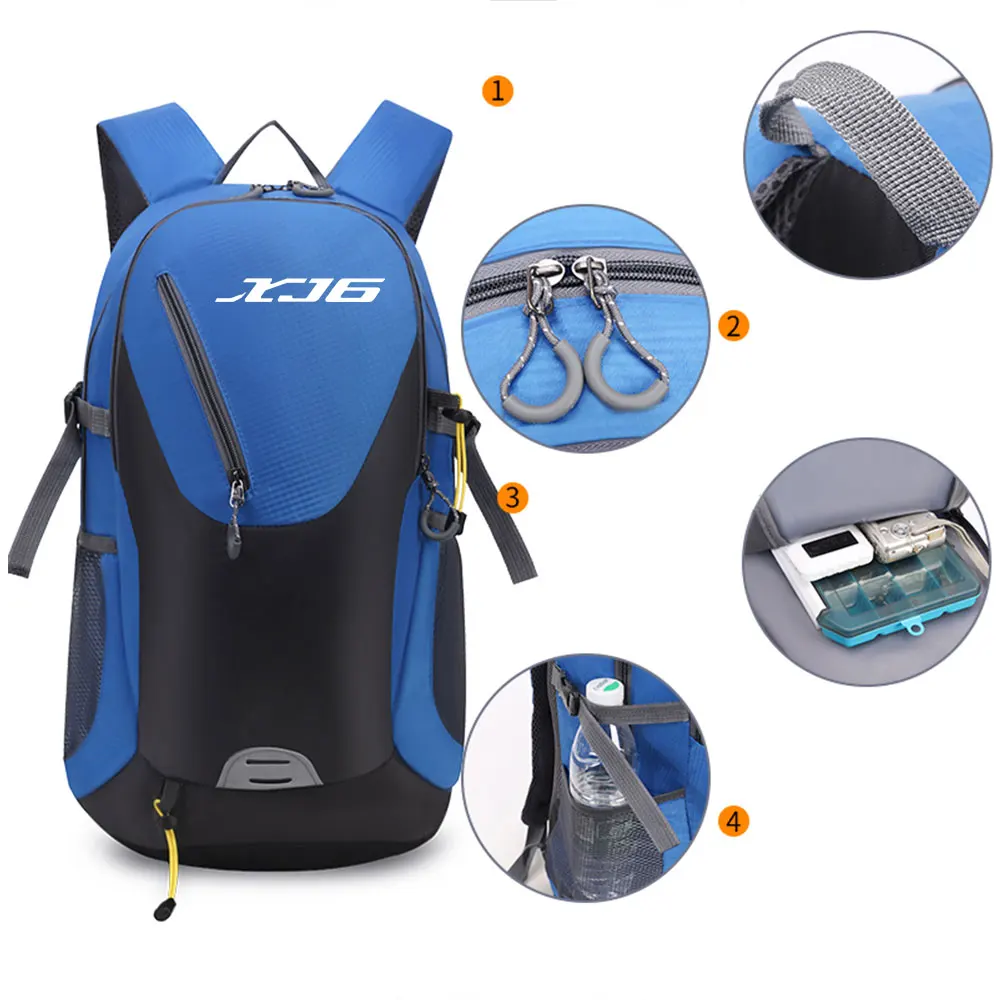 For Yamaha XJ6 N XJ 6 Xj6n Diversion 40L Fashion Water-proof Backpack Ridding Bags Motorcycle Accessories