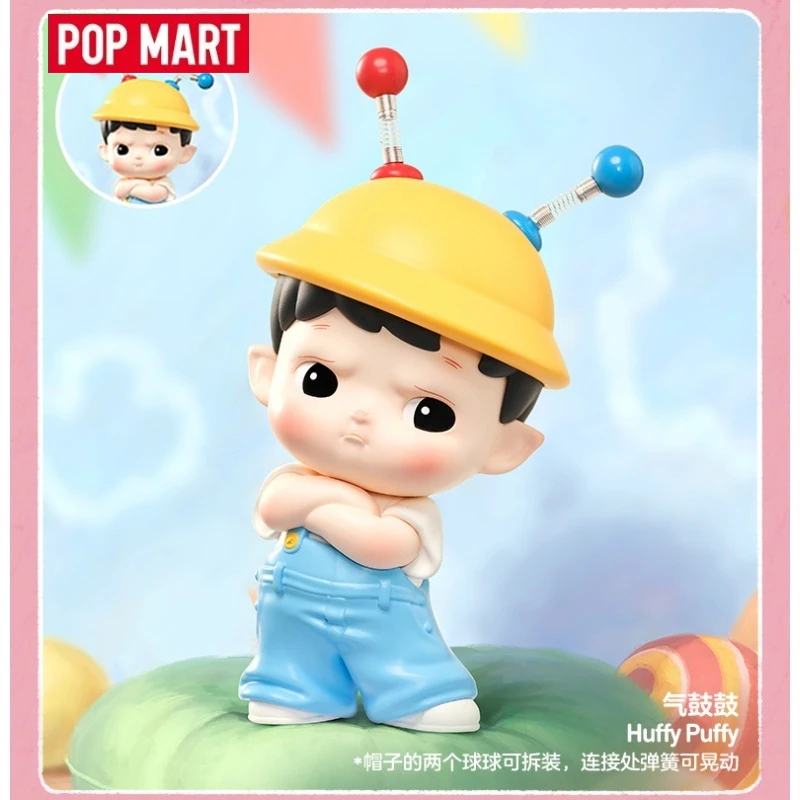 

POPMART HACIPUPU My Little World Figurine Blind Box Trendy car home and office desktop ornaments pleasantly surprised Xmas toy