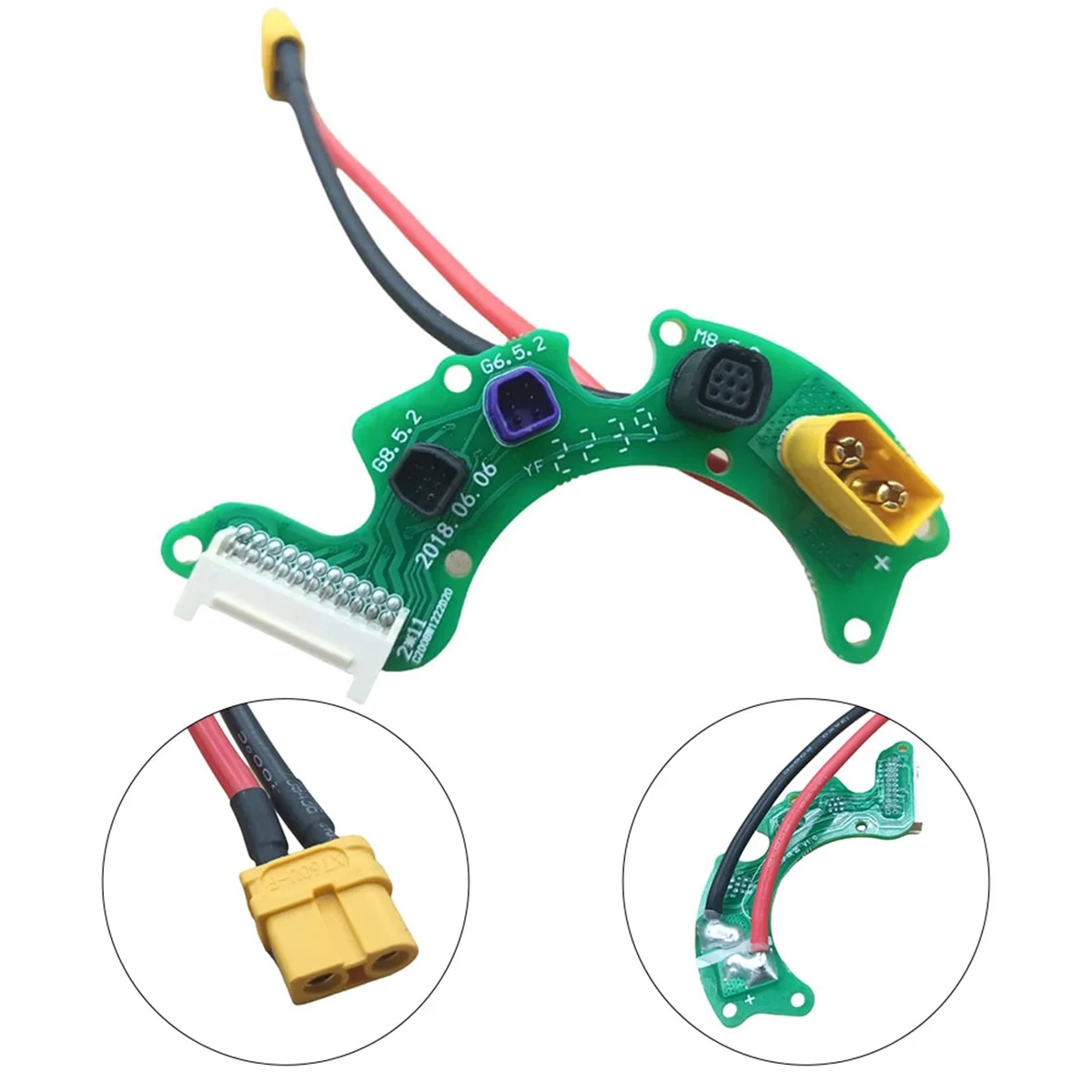 Imagem -03 - Controlador de Motor Pcb Integrated Board para Bafang Motor Central Mid Drive Middle Electric Bike Part M600 M510 M500