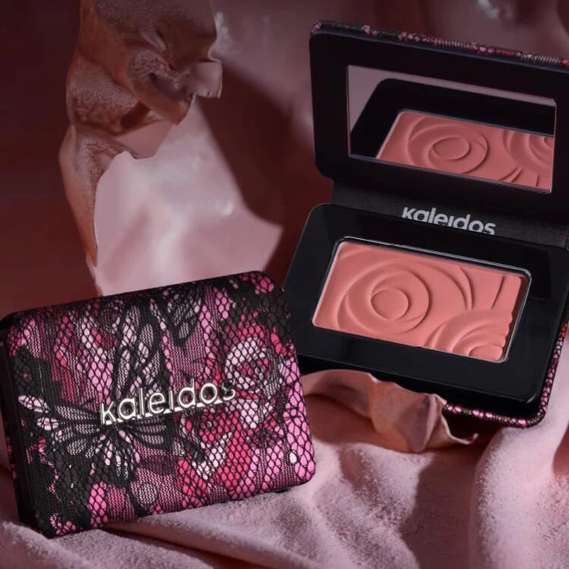 Kaleidos Blush Palette Trucco Finitura opaca impermeabile per fard viso guance su cosmetici coreani vegani Cruelty Free