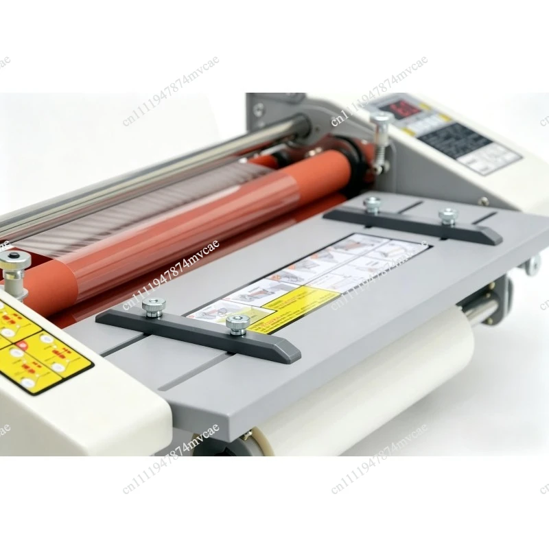 9350 A3+ Laminating Machine Four Roller Cold Hot Laminator Rolling Machine Film Photo Laminating Machine English Verion Binding