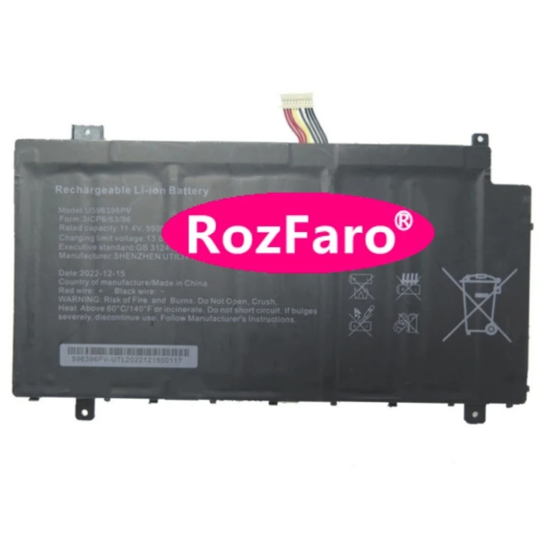 U596396PV Battery For Digma Pro Fortis M DN17P7-ADXW01 DN17P3-8CXN01 DN17P3-8DXW01 DN17P3-8DXW03 DN17P3-ADXW01 DN17P3-ADXW03