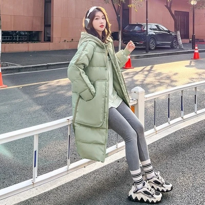 

2025 Trendy Padded Coat Warm Winter Outerwear with Hood for Ladies Comfortable Fashion Clothes