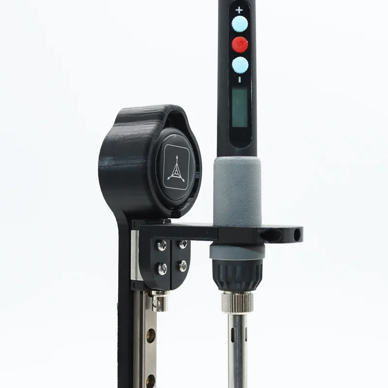Messing einsatz mutter Press werkzeug Stealth-Presse digitale Temperature in stellung 60w Lötkolbens pitze Wärme spritzguss Kupfer muttern 3d – Detail 9