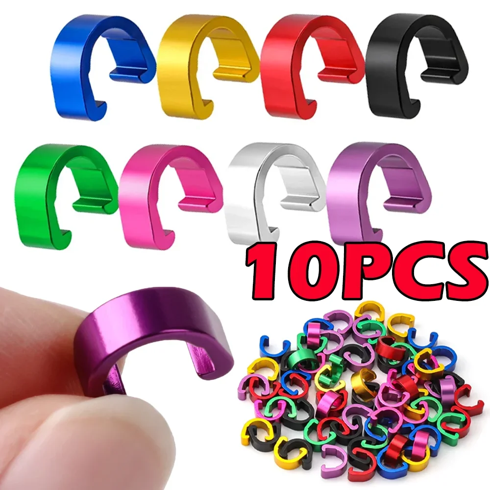 

Motorcycle Bicycle Cable Frame U Clamp Multifunctional Universal Protable Aluminum Alloy Bike Cables Fixed Clip Motorbike Parts