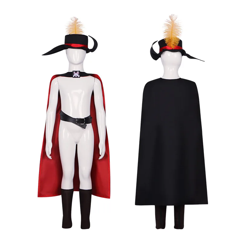 Кот в сапогах 2, карнавальный костюм кота-воина, популярный аниме-кошачий воин, карнавальный костюм на Хэллоуин Cosdfp