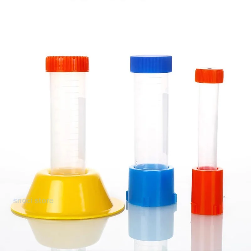Single-hole centrifuge tube rack centrifuge tube base plastic centrifuge stand independent test tube rack centrifuge tube base