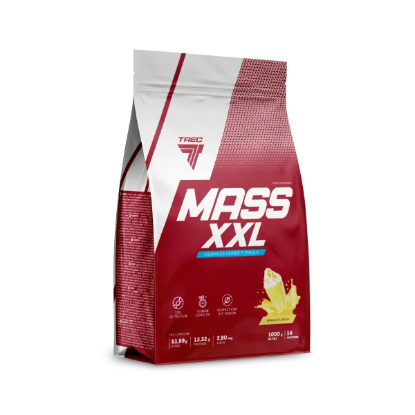 Trec Nutrition - MASS XXL - Fórmula Avanzada para Ganar Masa Muscular - 1kg
