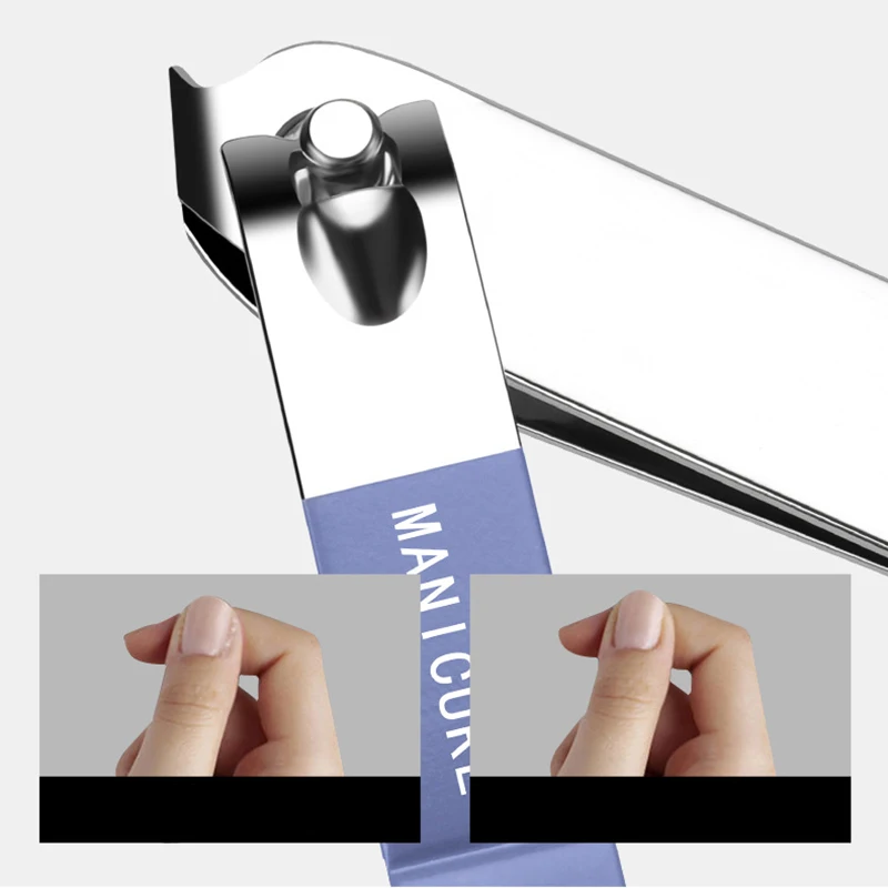 2/3/4/5/6 pezzi Set Manicure tagliaunghie tagliaunghie universale Pedicure Trimmer Kit di strumenti per Nail Art con confezione regalo