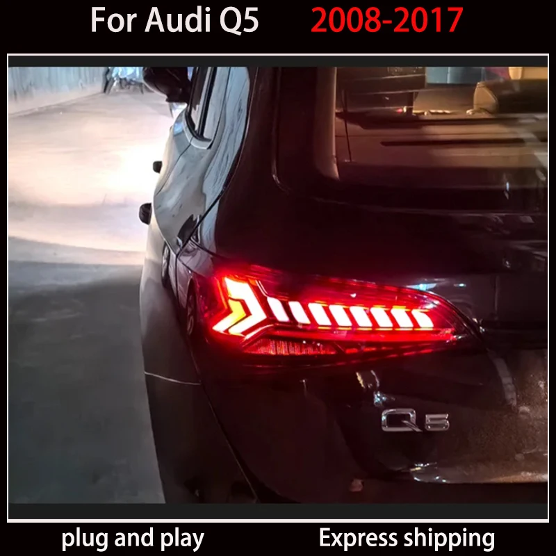 Per Audi Q5 2008-2017, fanali posteriori SQ5 8RLED, design Q7 migliorato, luci di segnalazione dinamiche, accessori automobilistici