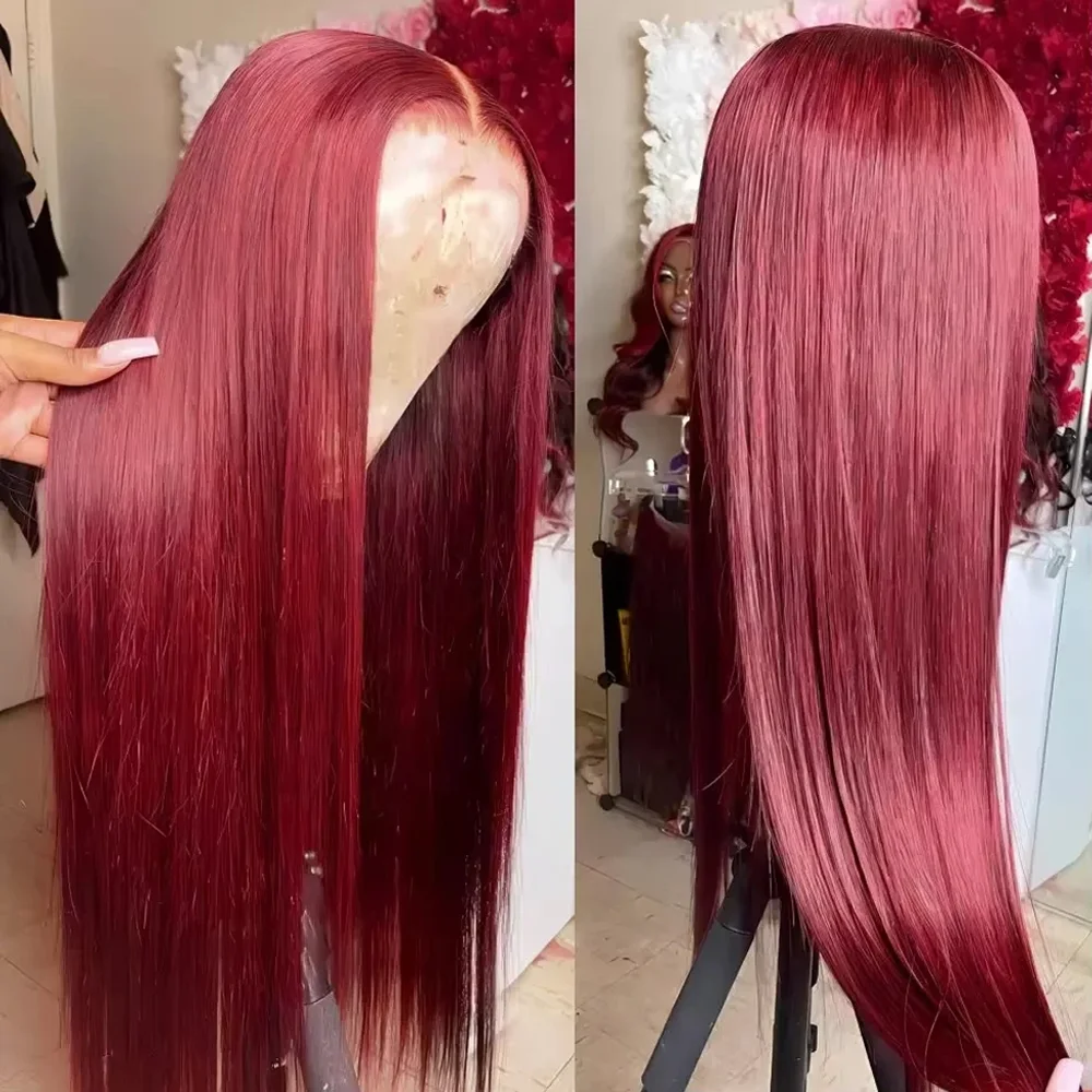 Hd Lace Frontal Wig Human Hair Pre Plucked - باروكة شعر طبيعي بشبكة أمامية عالية
