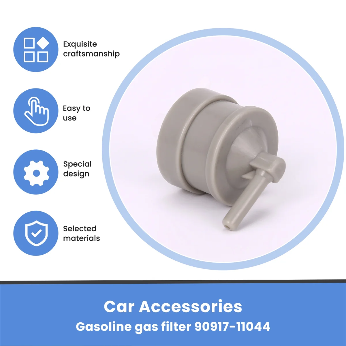 10 шт. газовый фильтр 90917-11044 для Toyota Hilux Land Cruiser 4Runner HFn Prado 90917-11044-X4