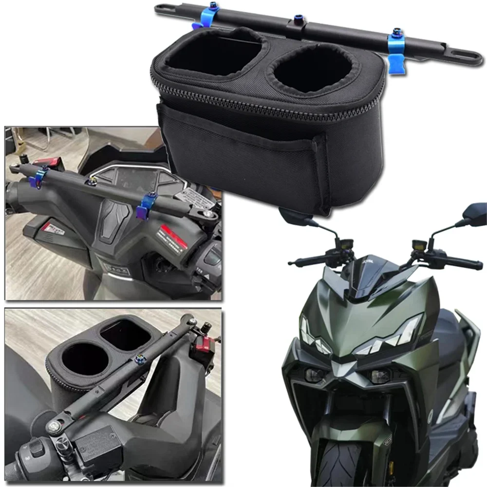 

For SYM TL500 TL508 Motorcycle Balance LeverStorage bag Cup holder Cross Mobile Stand Bar Damper wrap
