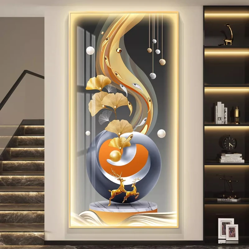 180 200 220 240 cm Modern with lights room decoration poster wall art room decor posters pictures Home wall decoration Painting