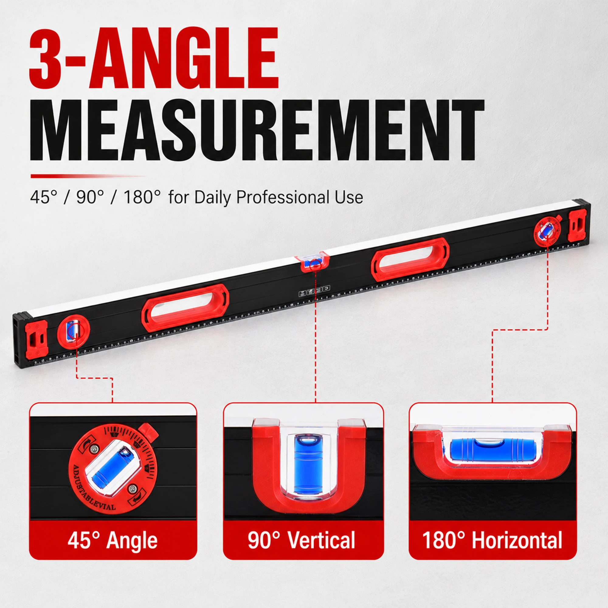 Conjunto de 3 Níveis de Torped - Spirit Level avaliação e preço