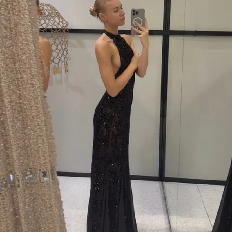 Elegante Abito Lungo con Paill - Women Fashion Gown recensione e prezzo