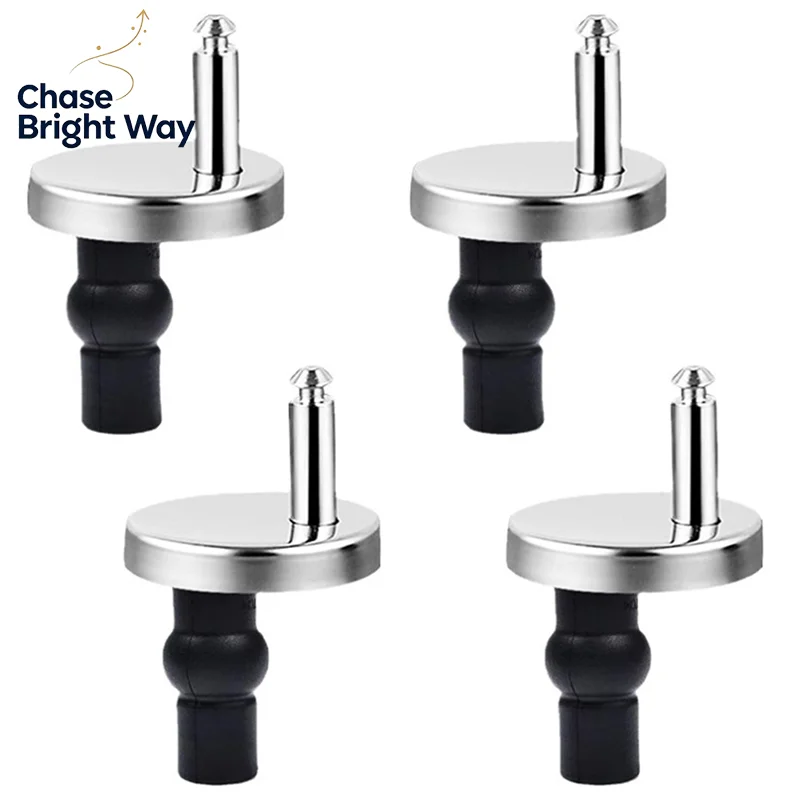 2Pcs Toilet Seat Hinges Expanding Top Portable Quick Release Hinges Fittings For Replacement Accessories Bathroom
