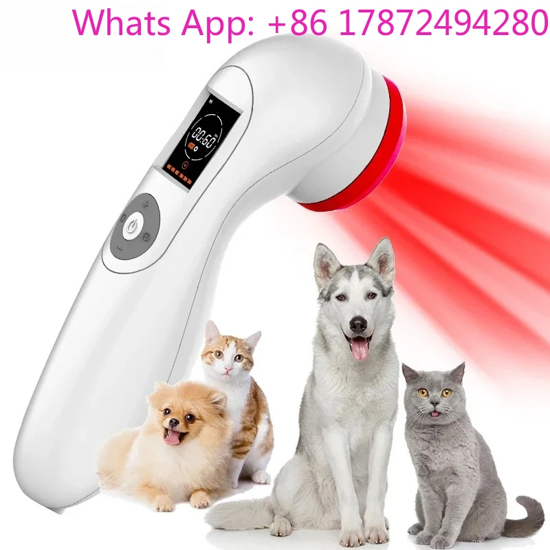 808nm 650nm Pet Medical Laser Physiotherapy Instrument Customizable Dog Pain Relief Therapy Device