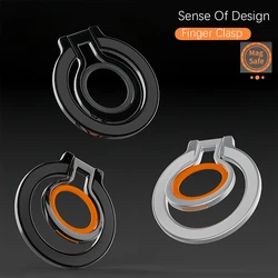 For Magsafe Magnetic Silicone Rubber 1Pcs Ultra Light And Ultra Thin Strong Suction Rotating 360° Wall Stickers Everywhere Foldi