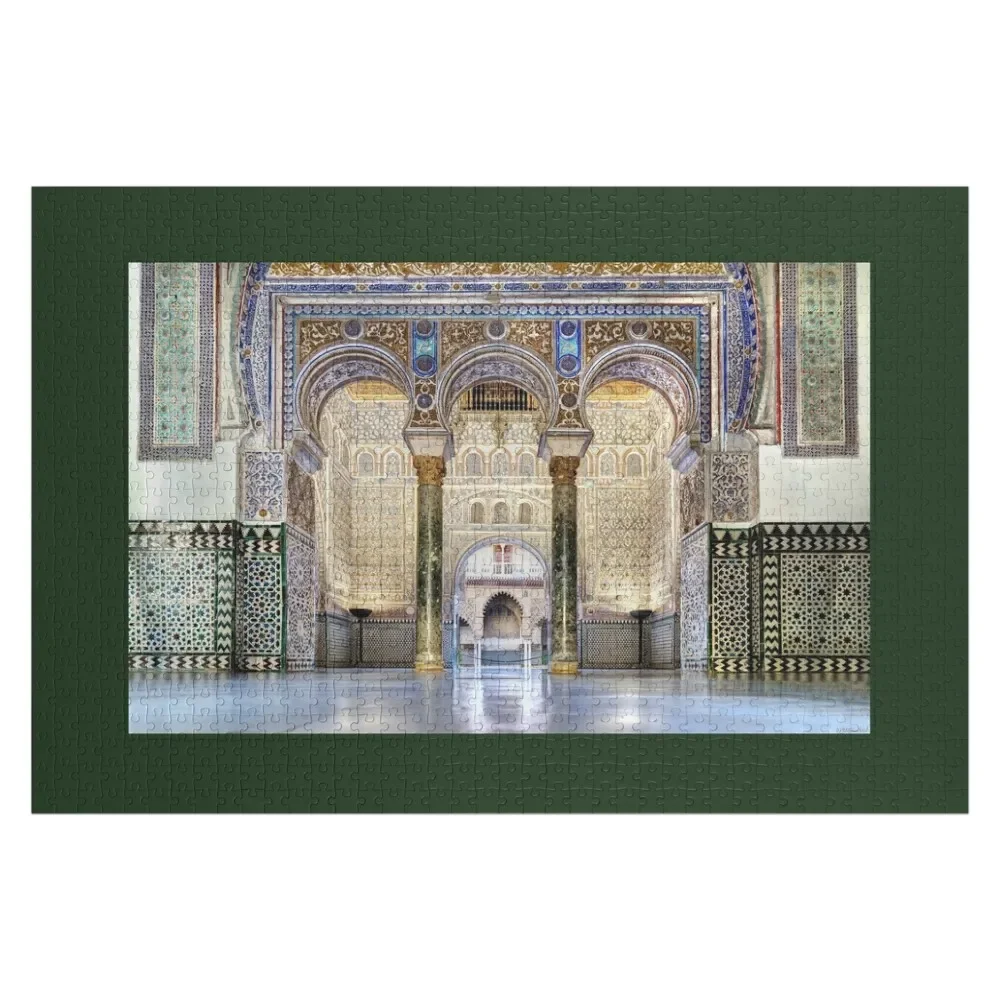 Seville Alcazar 01 teka-teki Jigsaw, kustom dengan foto mainan disesuaikan untuk Puzzle anak-anak