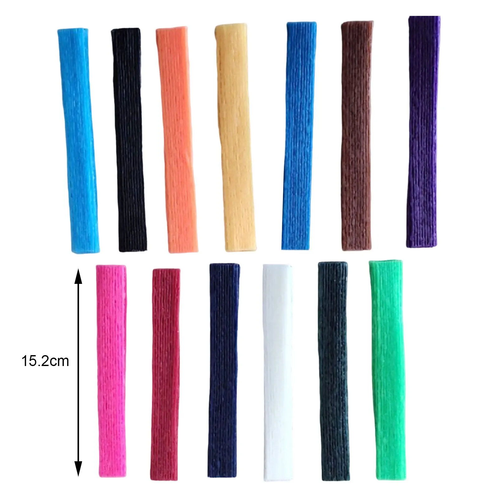 520x Wax Craft Sticks for Kids Bendable Sticky Wax Yarn Sticks Wax String Sensory Fidget Toy for DIY Arts and Crafts 13 Colors