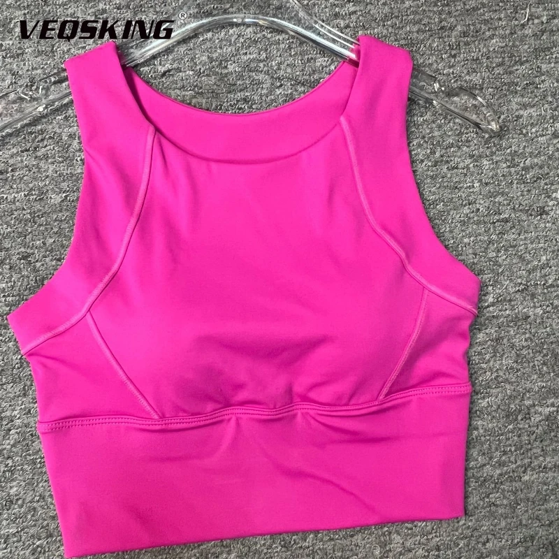 

Женский амортизирующий спортивный бюстгальтер для бега со встроенной подушкой на груди на спине, быстросохнущий дышащий бюстгальтер для фитнеса и йоги